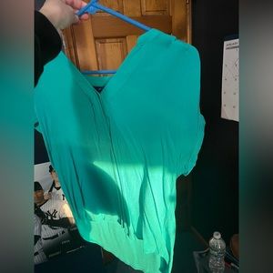 Apt 9 dress shirt size S. Teal.